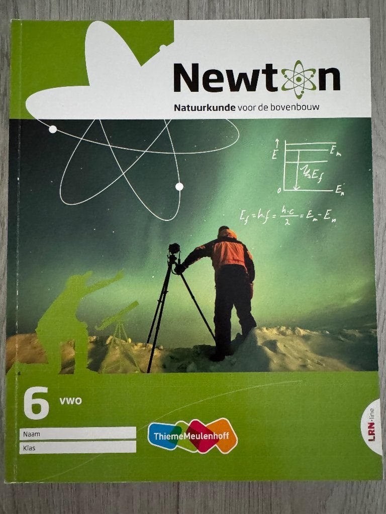 Newton 6 VWO, Boeken, Ophalen, VWO, Natuurkunde, ThiemeMeulenhoff