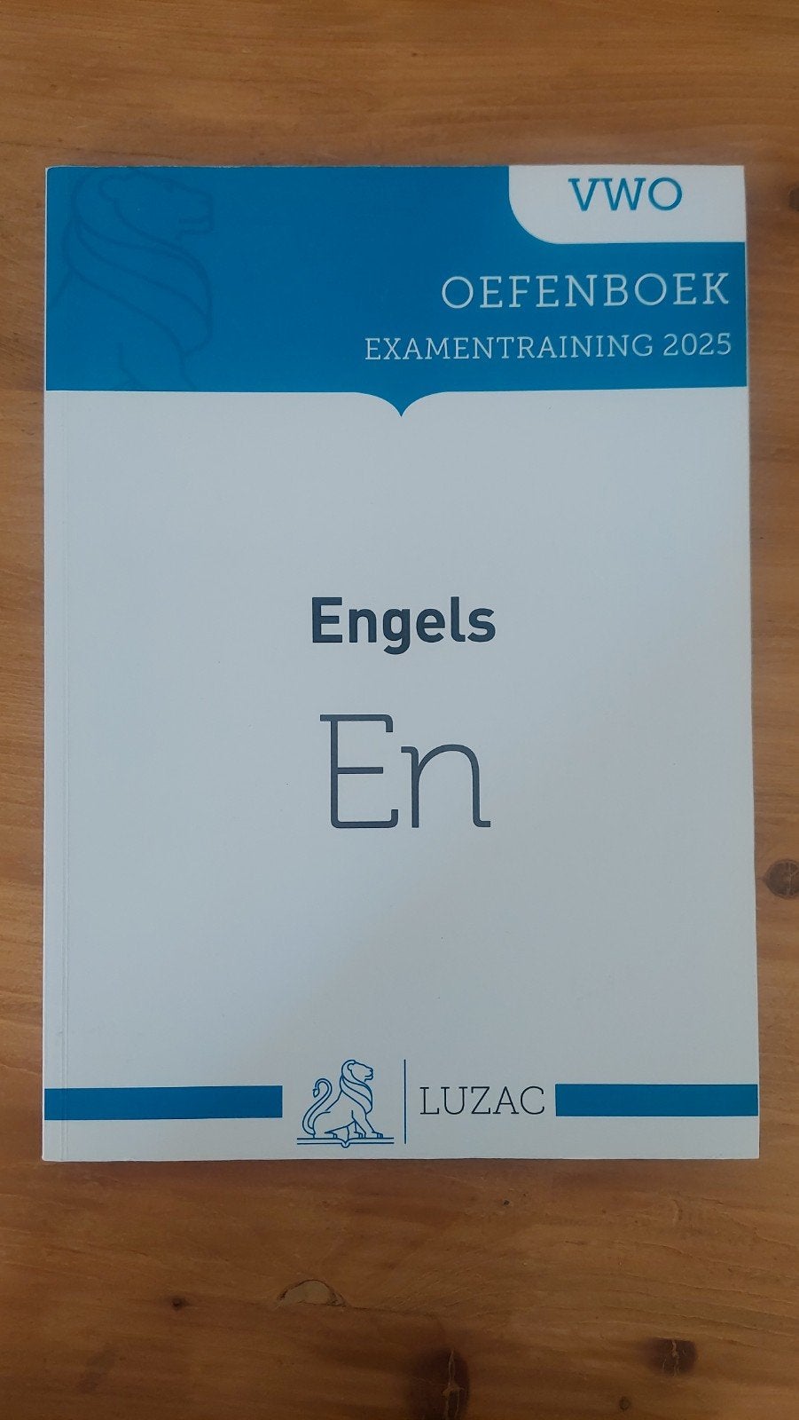 VWO Oefenboek Examentraining 2025 Engels Luzac, Boeken, Schoolboeken, Ophalen of Verzenden, Zo goed als nieuw, Luzac