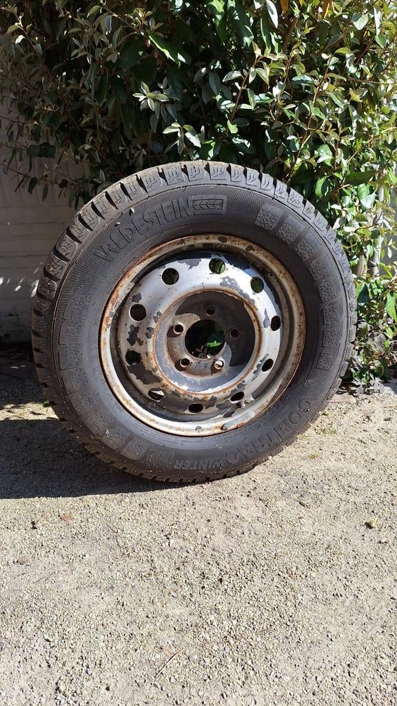 Vredestein Comtrac Winterband op stalen velg 225/65 R16C, Auto-onderdelen, Banden en Velgen, Ophalen, Bestelwagen, 16 inch, Banden en Velgen