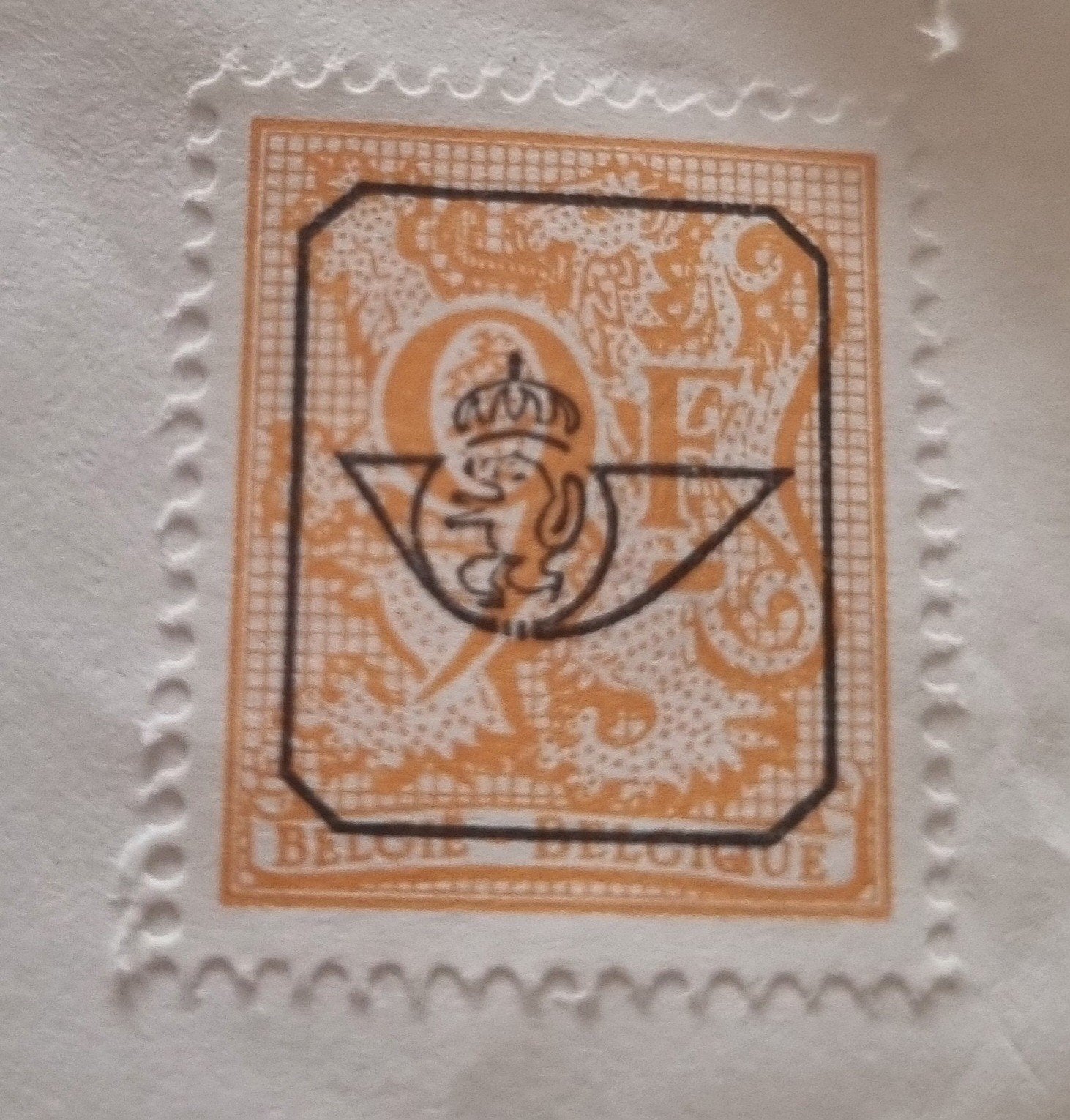 Oude postzegel, Postzegels en Munten, Ophalen of Verzenden, Postfris