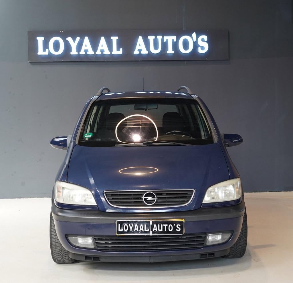 Opel Zafira 1.8-16V Elegance | 7 PERS | AUT | AIRCO | ELEK.R, Gebruikt, 4 cilinders, Blauw, Zafira