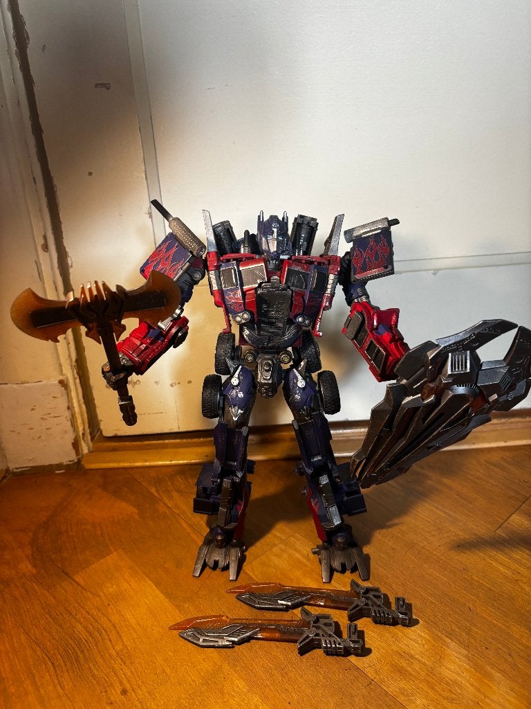 Optimus prime, Transformer, Overige generaties, Ophalen of Verzenden, Zo goed als nieuw, Autobots