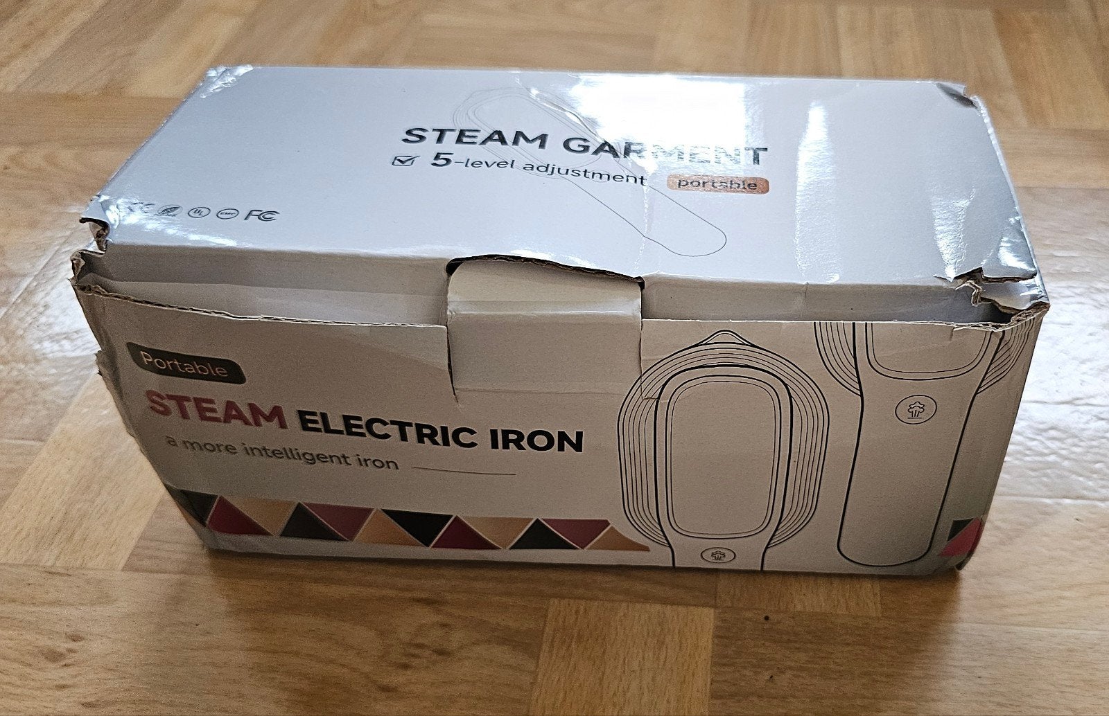 draagbare mini kledingstomer en elektrisch stoomstrijkijzer, Ophalen of Verzenden, Nieuw, Strijkijzer met snoer
