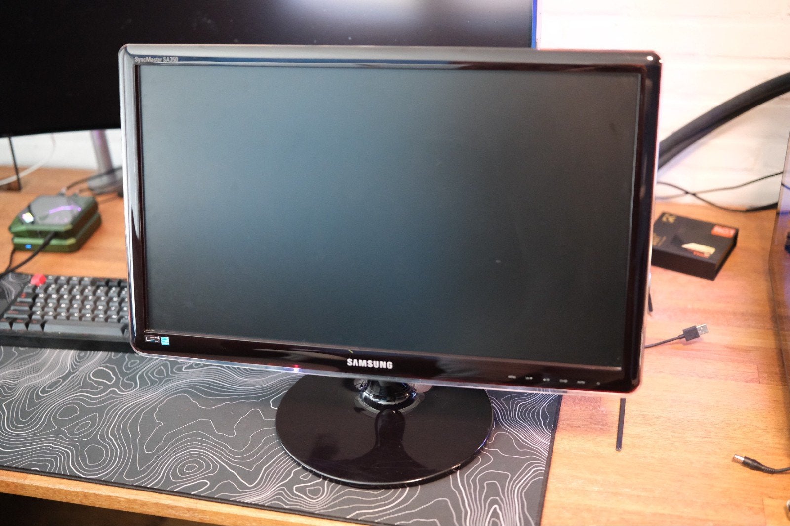 Samsung 24 inch full HD LED monitor, Computers en Software, Gebruikt, Full HD, Ophalen of Verzenden, Samsung monitor