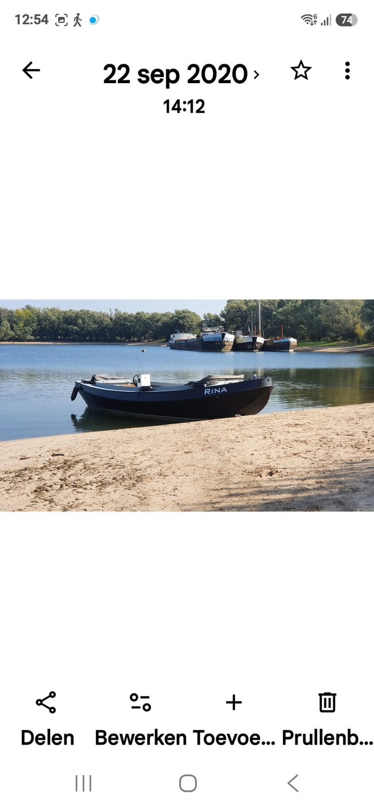 Sloep visserssloep recreatie, Watersport en Boten, 70 cm, Staal, Binnenboordmotor, Diesel