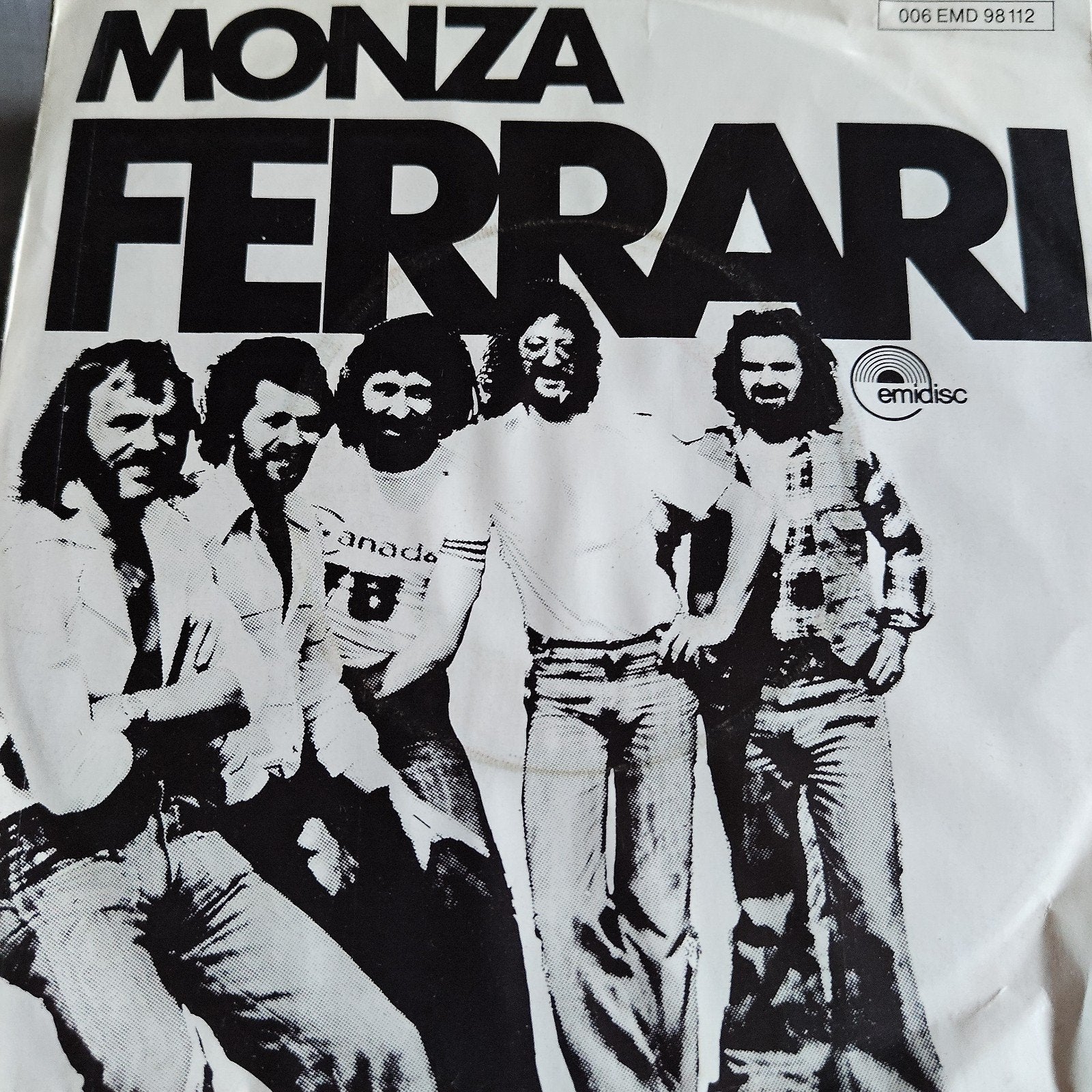 Monza - Ferrari (Emidisc) Vinyl Single, Gebruikt, 7 inch, Ophalen of Verzenden, Pop
