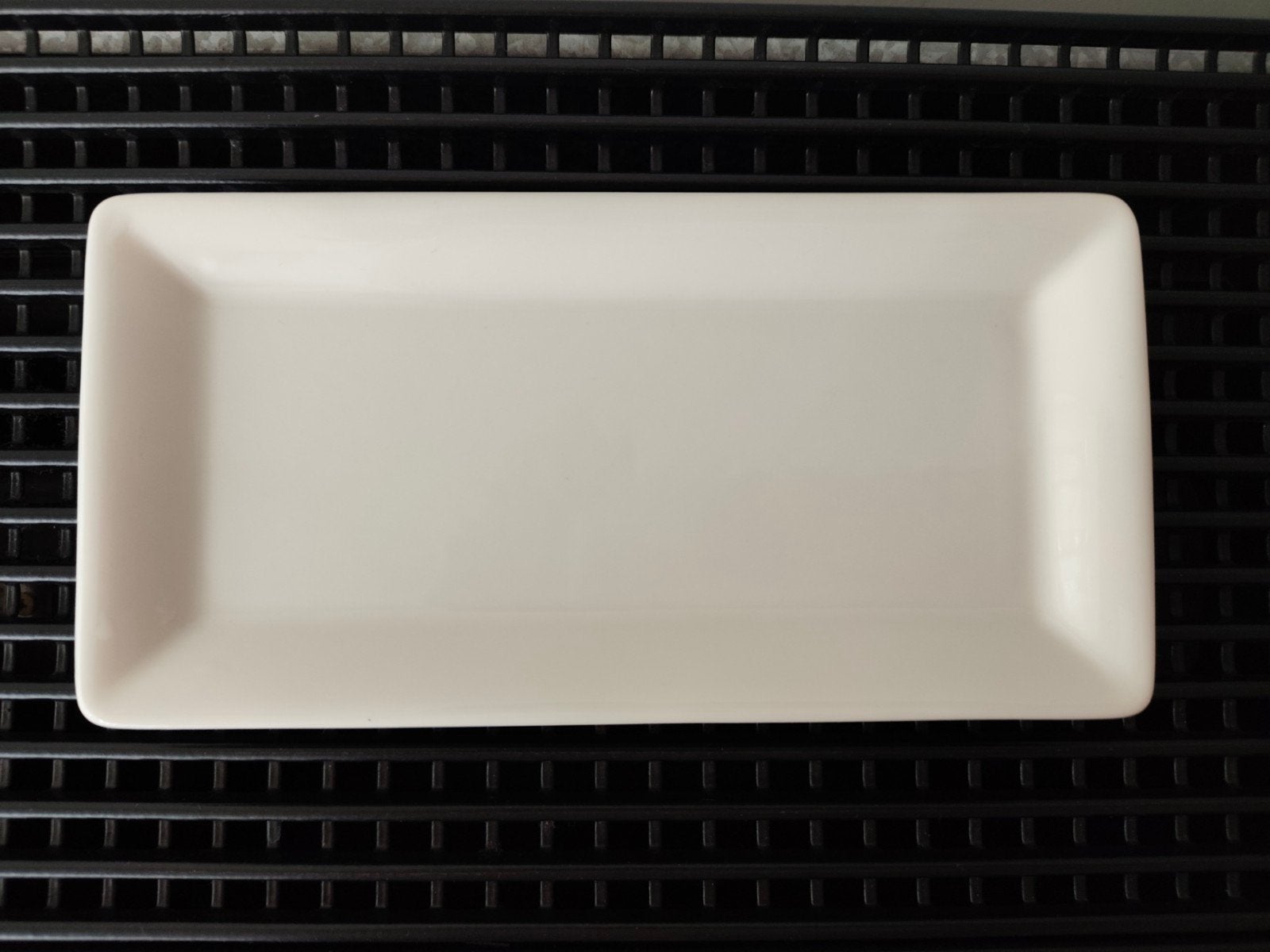 Villeroy& Boch basic wit porseleinen serveerschaal, 24x12 cm, Ophalen of Verzenden, Overige stijlen, Porselein, Schaal of Schalen
