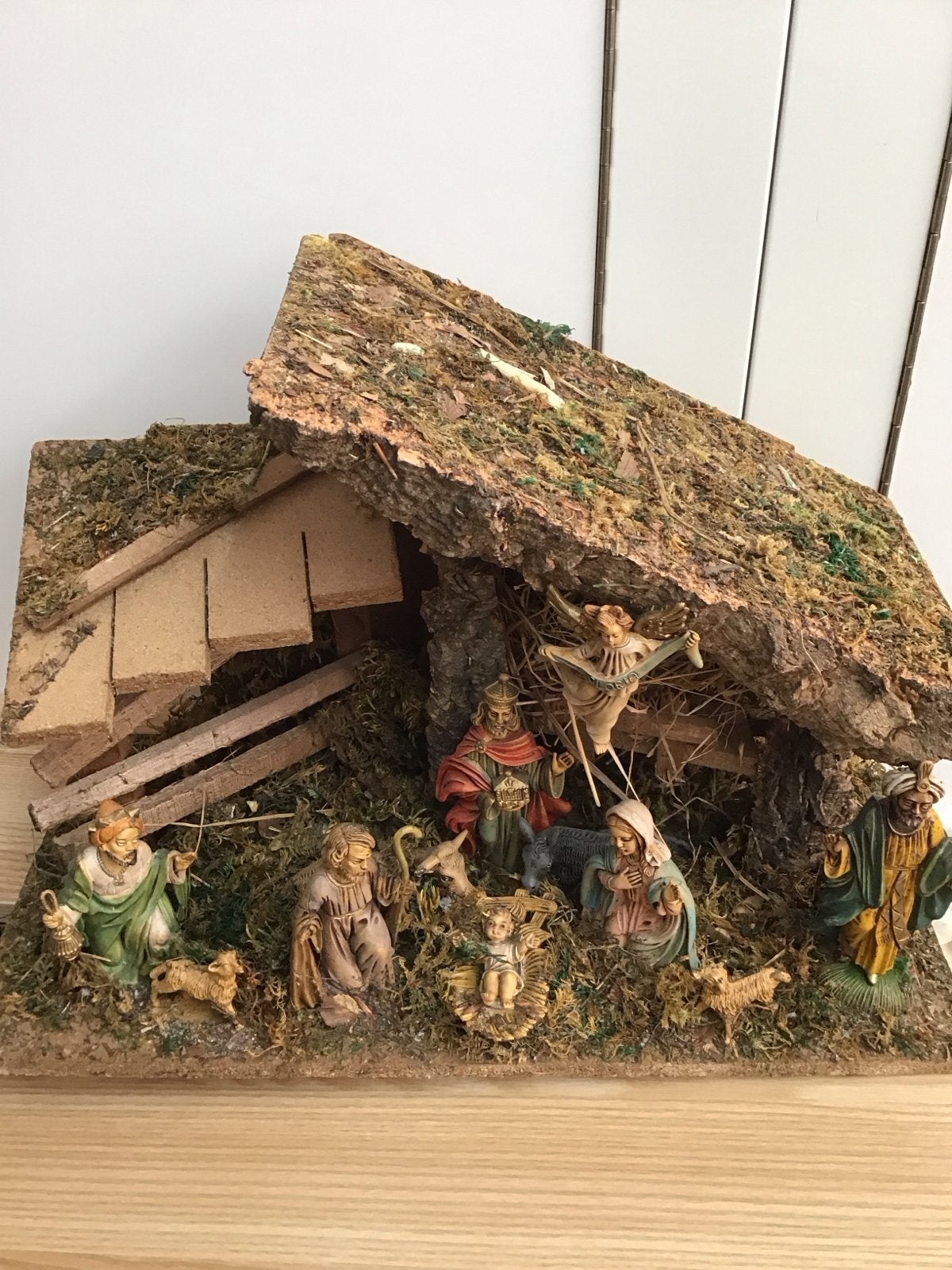 Vintage Kerststal made in  Italië, Ophalen of Verzenden, Zo goed als nieuw