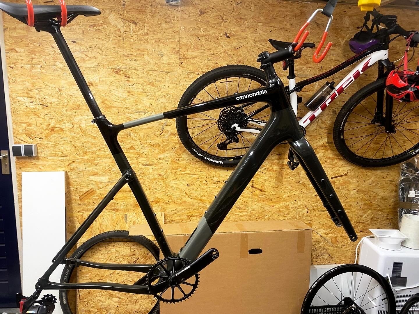 Cannondale Topstone Carbon Frameset XL - Inclusief onderdele, Fietsen en Brommers, Fietsonderdelen, Frame, Gebruikt, Ophalen of Verzenden