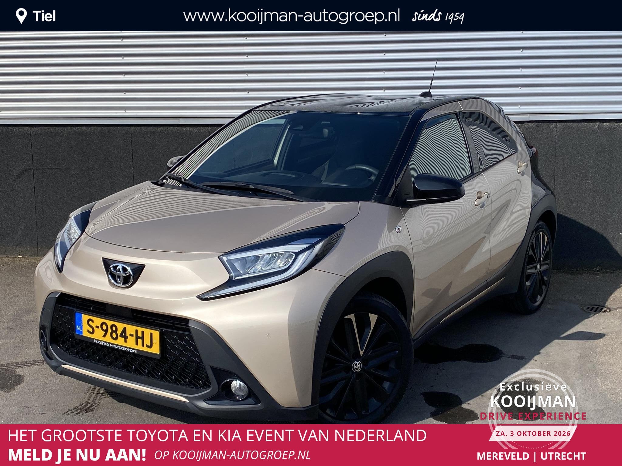 Toyota Aygo X 1.0 VVT-i S-CVT Premium Automaat NL-auto, 1e e