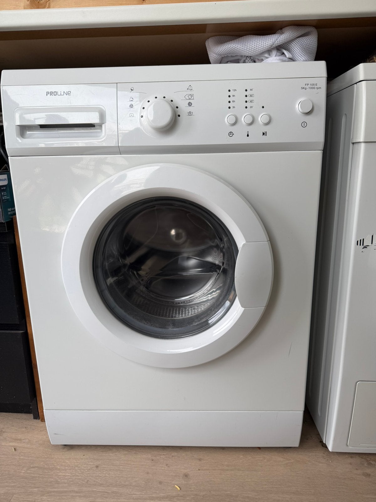Proline wasmachine, Ophalen, Gebruikt, 1200 tot 1600 toeren