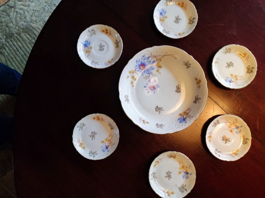 Vintage porseleinen frou frou set van Bavaria, Ophalen of Verzenden