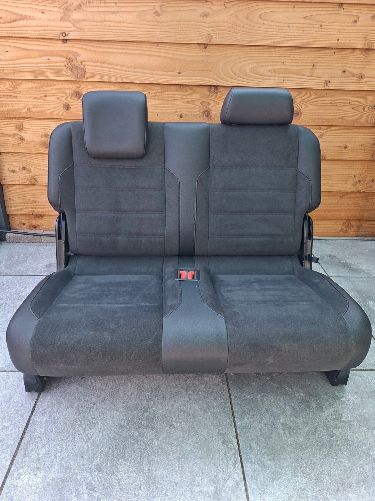 VW Caddy Maxi Highline achterste bank zitplaats 6 en 7, Auto-onderdelen, Interieur en Bekleding, Ophalen, Gebruikt, Volkswagen