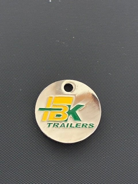 winkelwagenmuntje BK trailers, Ophalen of Verzenden