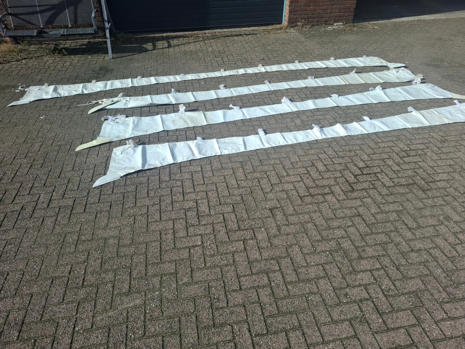 Regengoten voor partytenten - Bonbo / Party Space, Ophalen, Zo goed als nieuw, Partytent