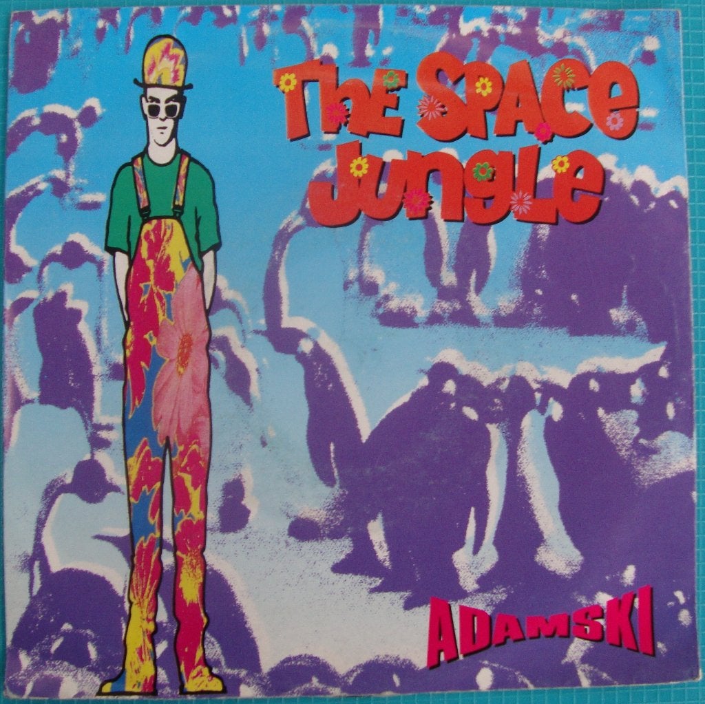 Adamski - The Space Jungle (Vinyl, 1990), 7 inch, Zo goed als nieuw, Dance en House, Overige typen