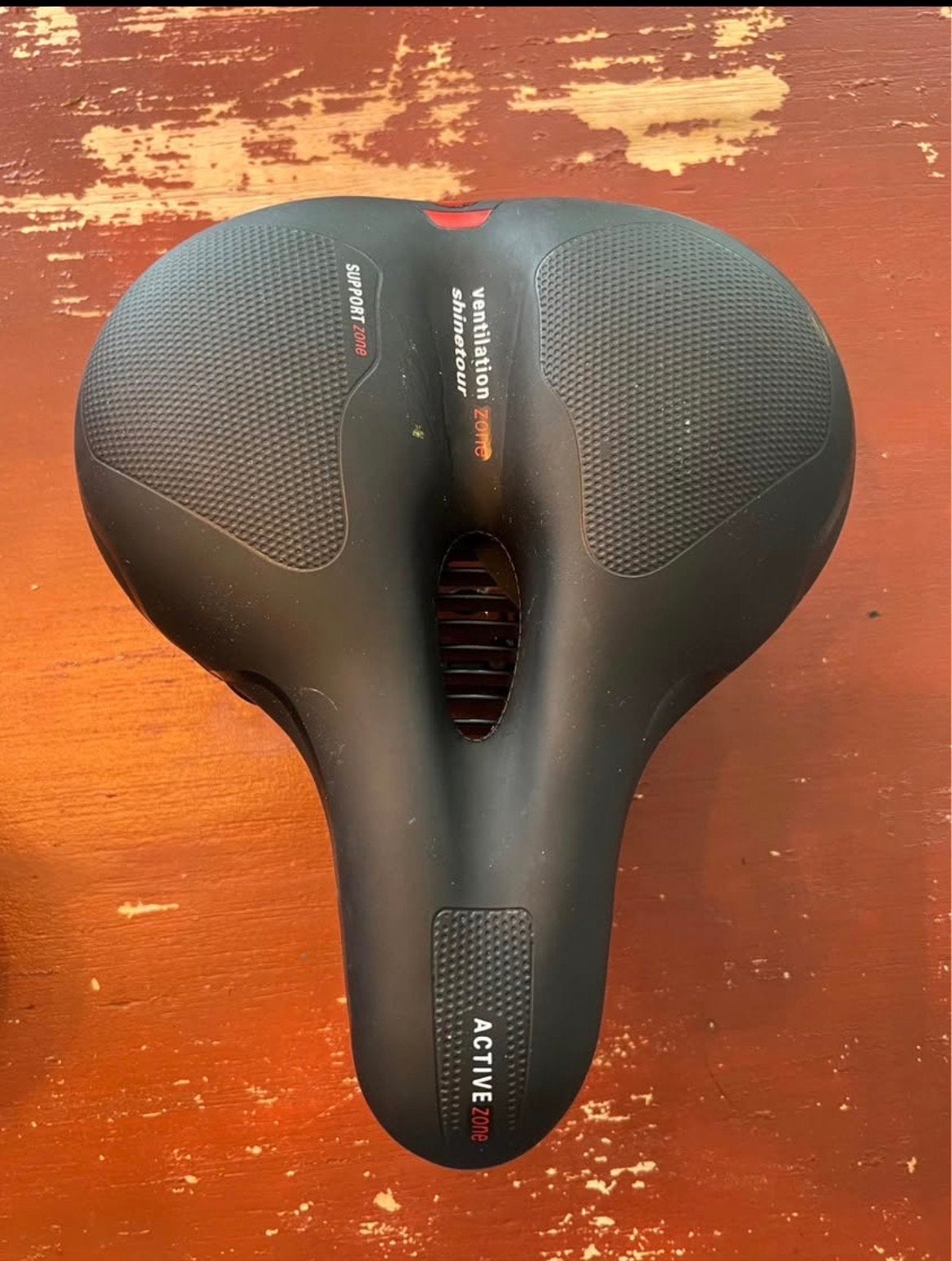Comfortabel fietszadel met gel en ventilatie, Ophalen of Verzenden, Zo goed als nieuw