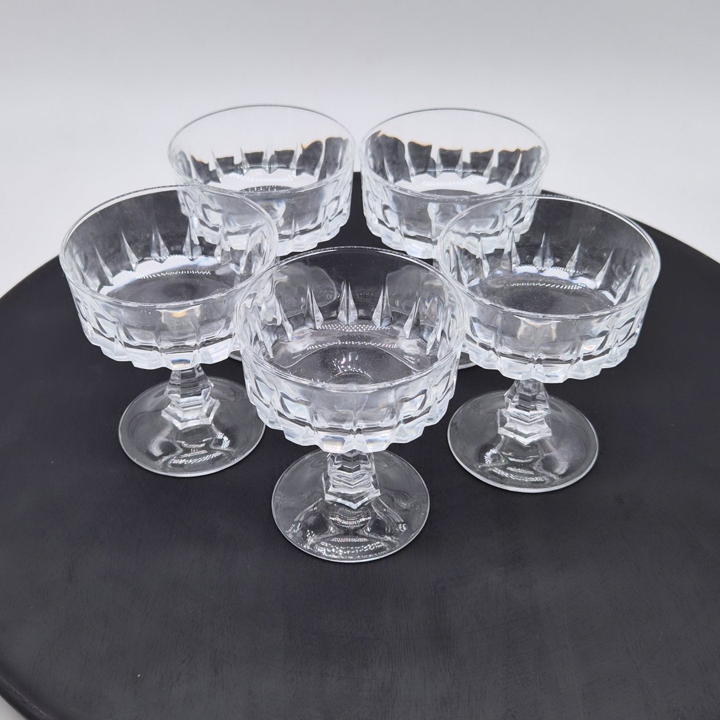 Cristal d’Arques Louvre likeur coupe kristallen glazen, Ophalen of Verzenden