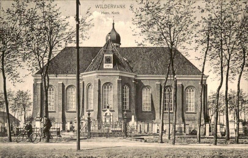 Wildervank - Herv Kerk, Ophalen of Verzenden, Voor 1920, Gelopen, Groningen