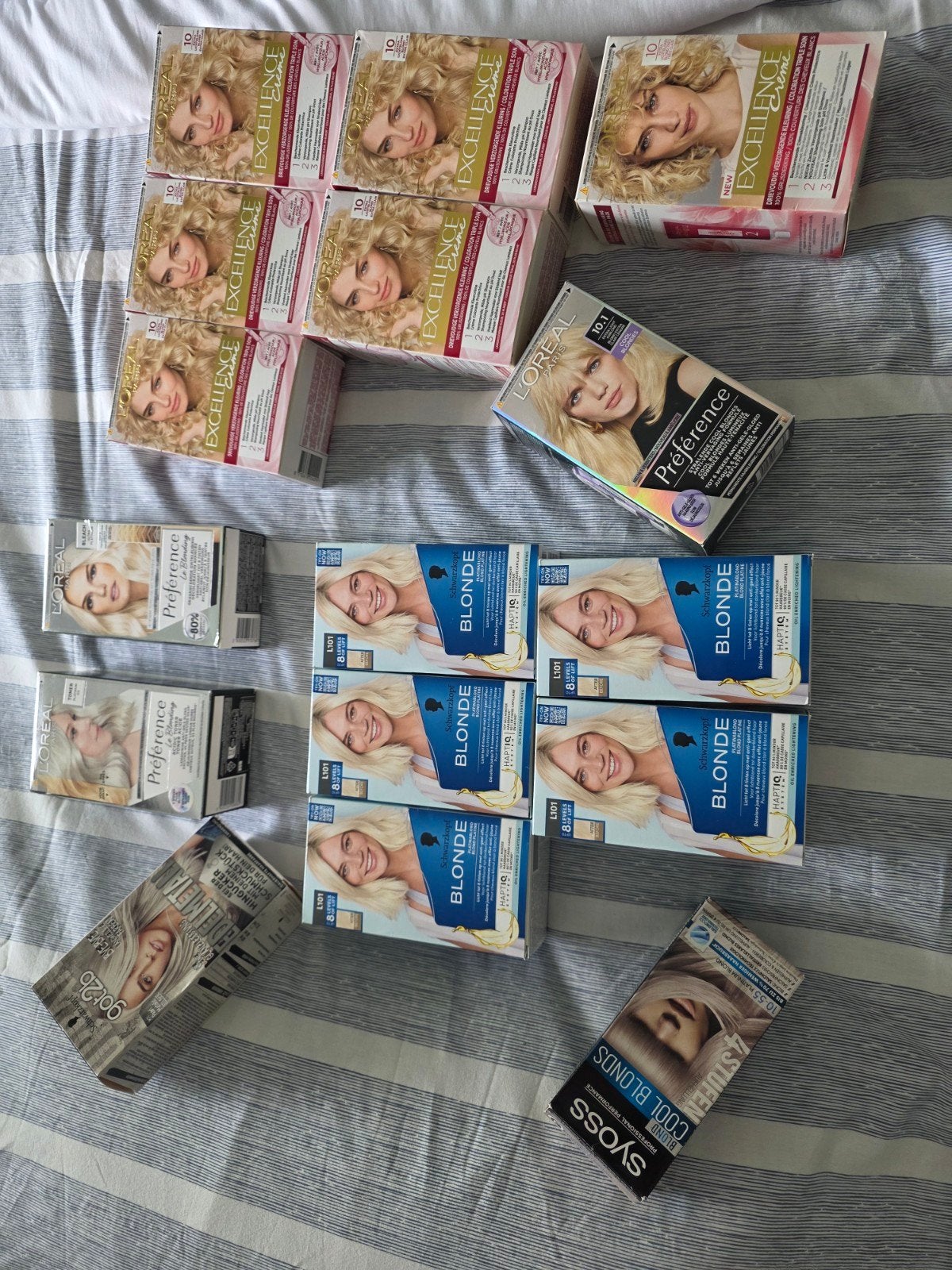 Haarverf (blondhaar) l'oreal - Schwarzkopf, Ophalen of Verzenden