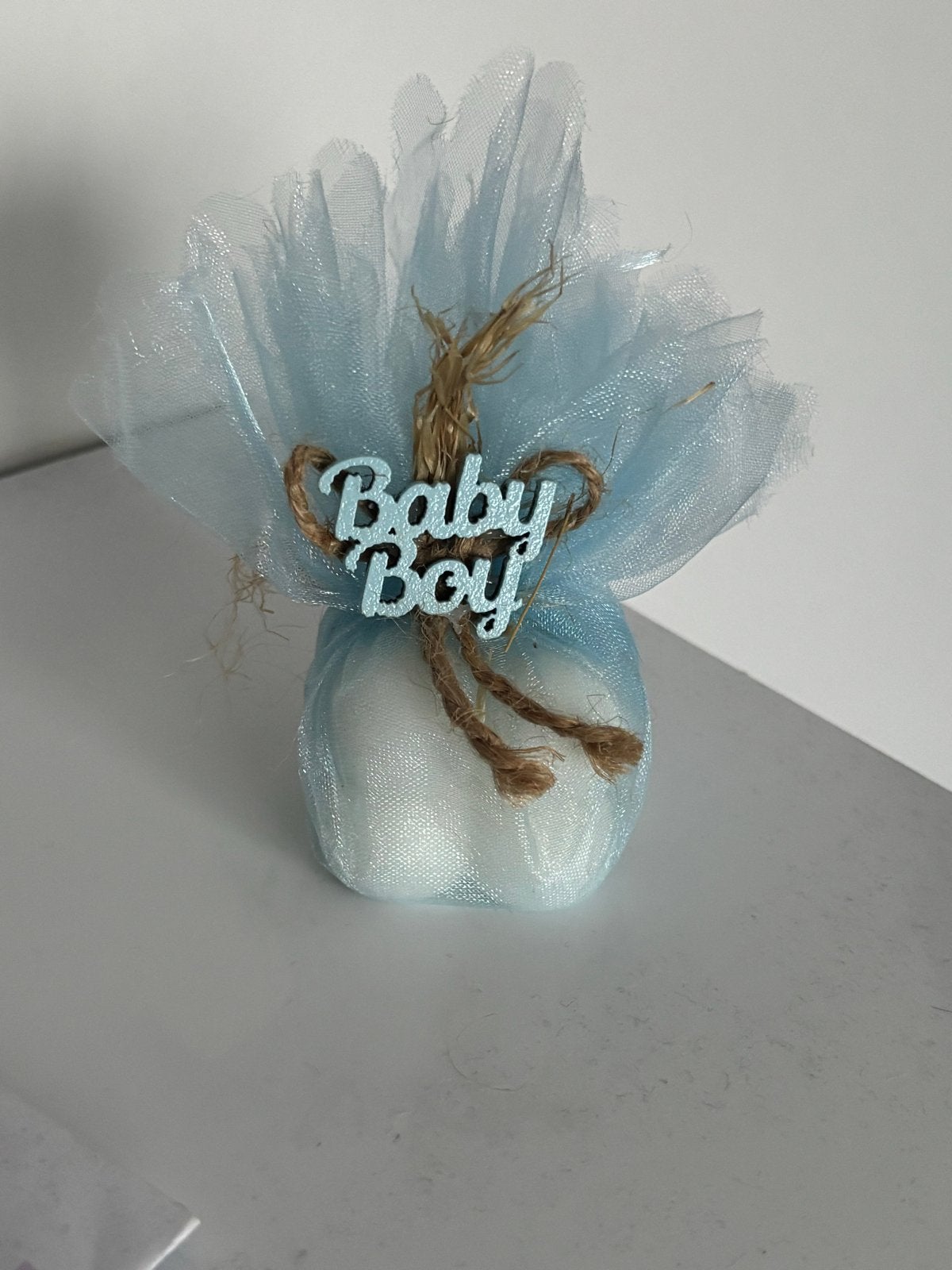 Bedankje geboorte zoon, voor babyshower/kraamvisite, Ophalen, Nieuw, Kraamcadeau