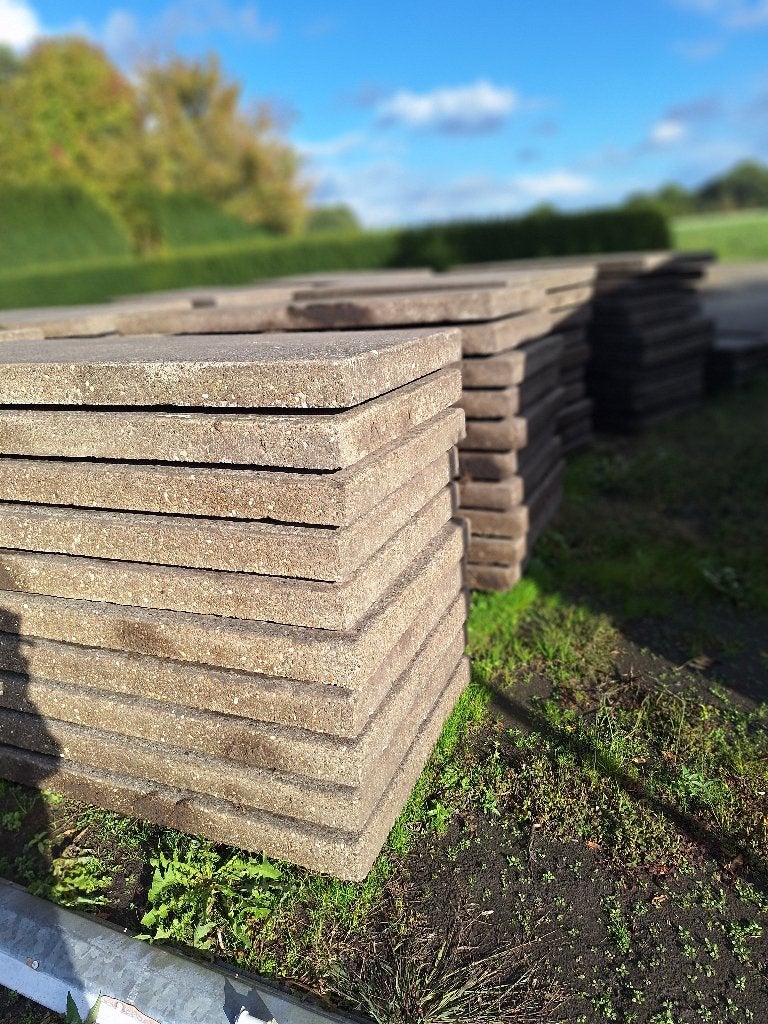 114 Betonplaten 100x200x10, Ophalen, Gebruikt, Overige typen, 10 m² of meer