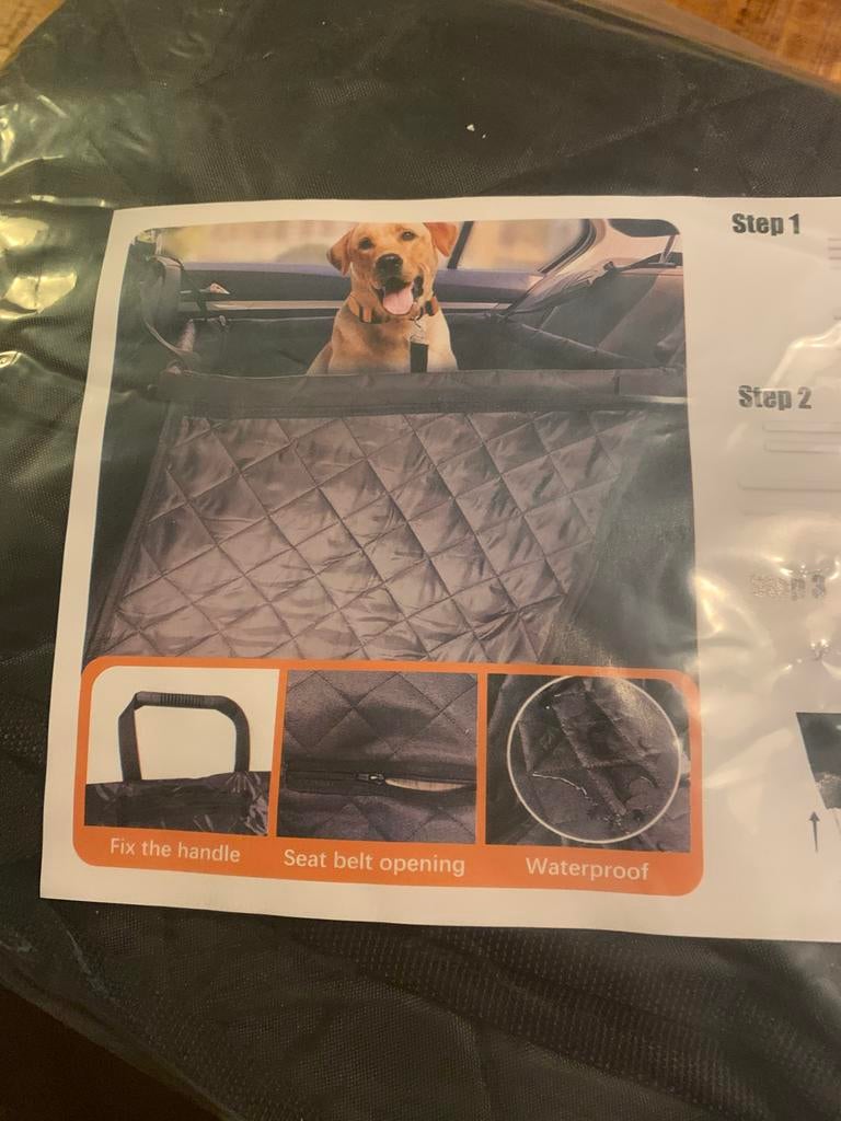 Nieuwe veilige mand voor uw hond  in de auto., Ophalen of Verzenden, Nieuw