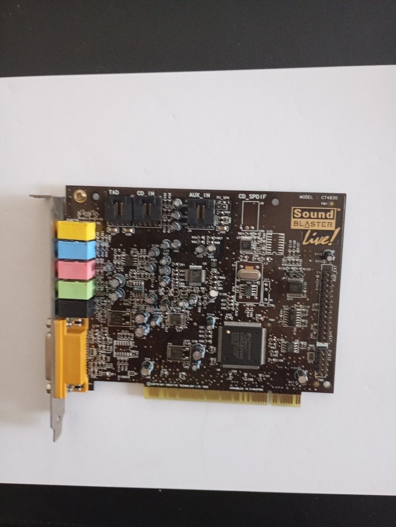 Creative Sound Blaster Live! SB0100, Computers en Software, Ophalen of Verzenden, Gebruikt