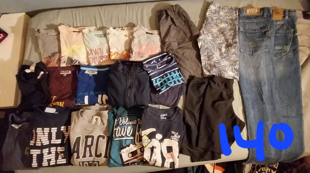 Groot kledingpakket jongens maat 140 - Diverse merken, Kinderen en Baby's, Kinderkleding | Maat 140, Gebruikt, Setje, Jongen, Diverse merken
