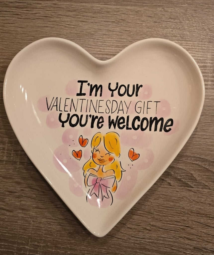 Blond Amsterdam LE hart te koop, Ophalen of Verzenden, Nieuw, Aardewerk, Schaal of Schalen