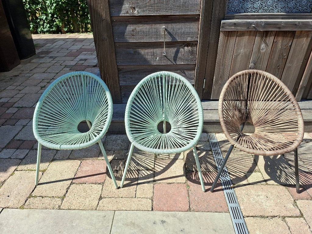 Tuinstoeltjes kind, Tuin en Terras, Tuinstoelen, Ophalen, Gebruikt, Stapelbaar