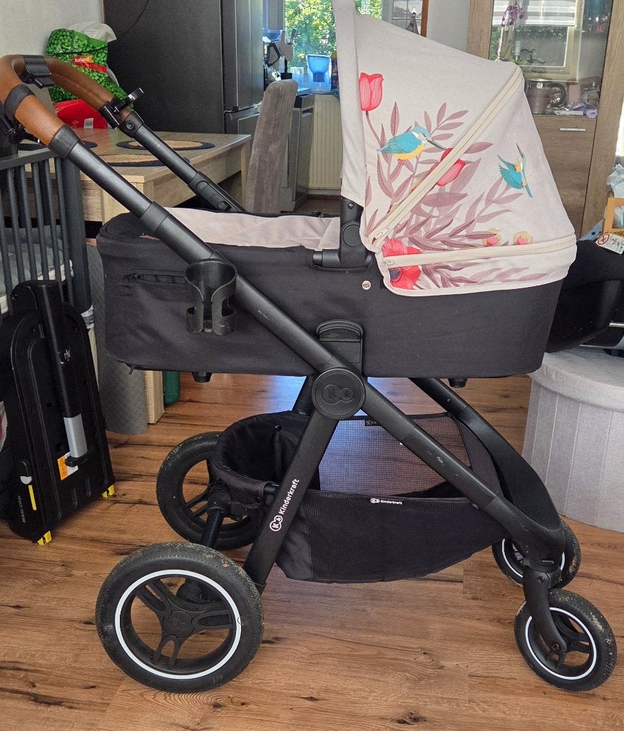Kinderkraft kinderwagen met autostoel, Ophalen, Gebruikt, Kinderwagen, Overige merken