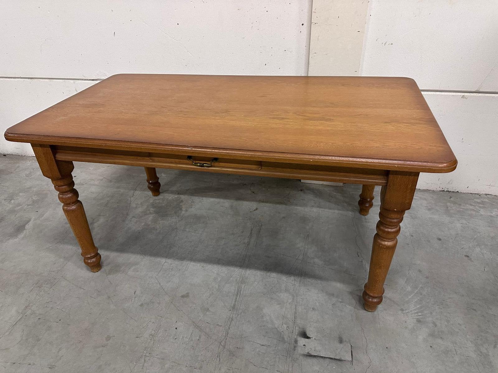 Tafel honing eiken, Ophalen, Gebruikt, Rechthoek