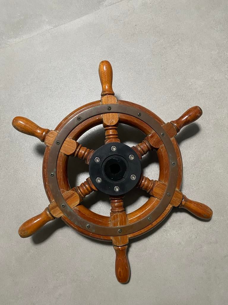 Stuurwiel boot, Ophalen of Verzenden, Gebruikt