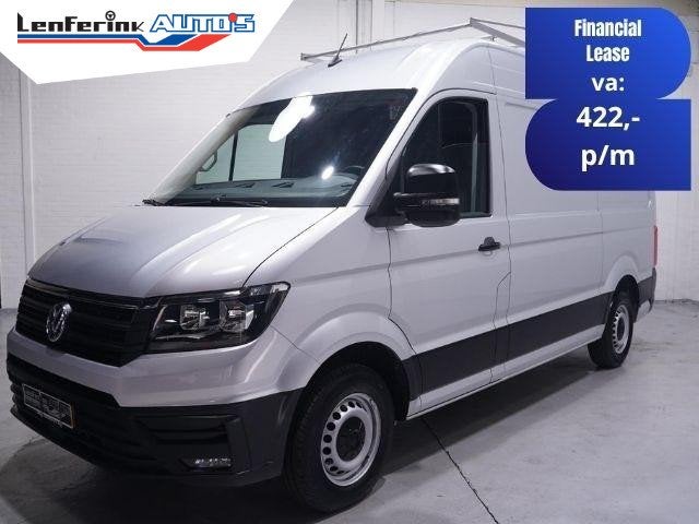 Volkswagen Crafter 2.0 TDI 177 pk DSG Aut. L3H3 Navi, Camera, Auto's, Bestelauto's, Stof, Gebruikt, 4 cilinders, Volkswagen