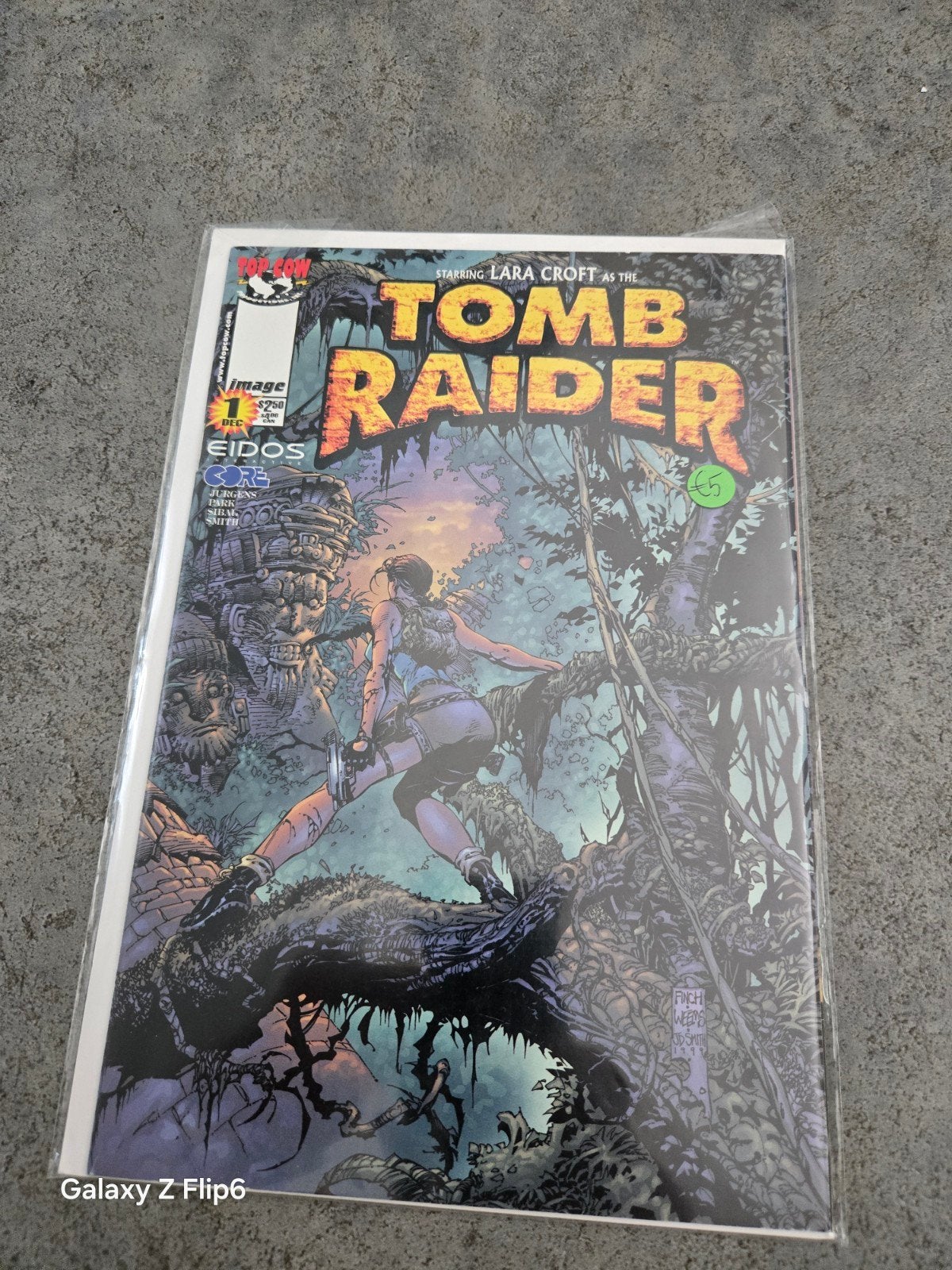 Tomb Raider #1 Stripboek - Lara Croft Avontuur, Ophalen of Verzenden