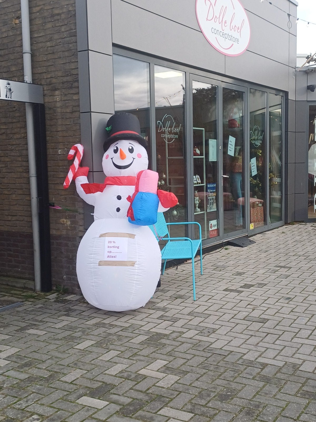 Opblaasbare kerstman, Diversen, Ophalen of Verzenden, Nieuw