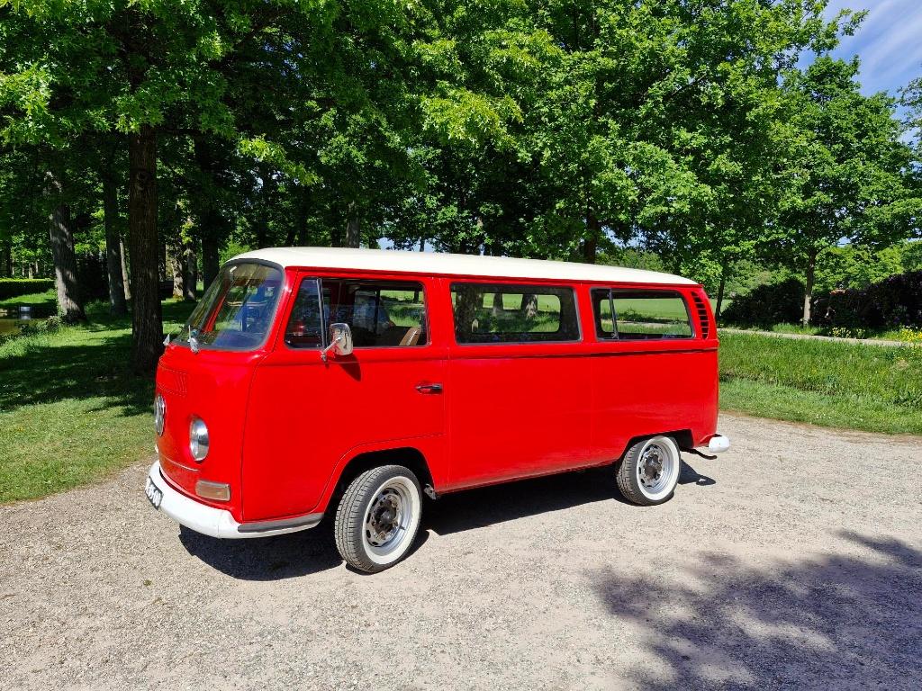 Volkswagen T2A 1969 Rood, Auto's, Volkswagen, Particulier, Transporter, Benzine, Overige carrosserieën, Handgeschakeld, Geïmporteerd