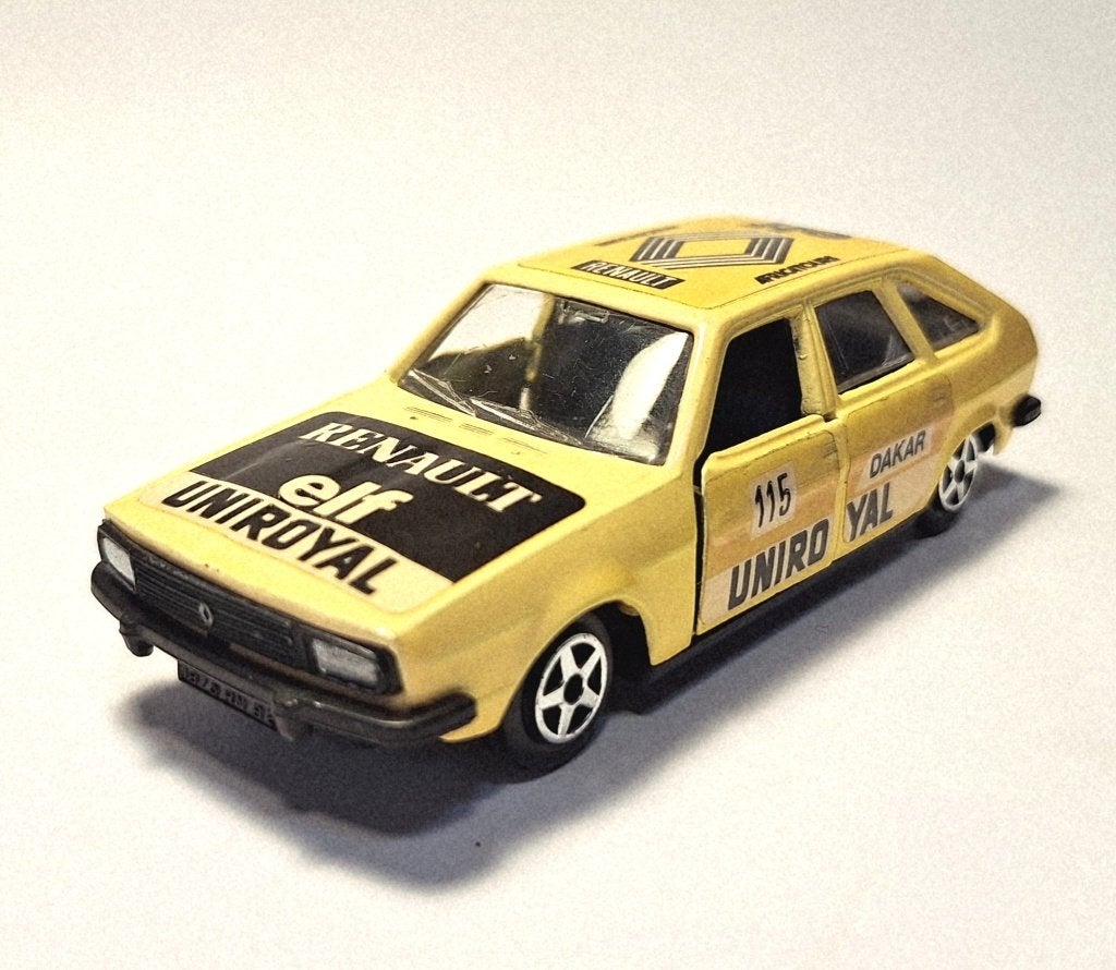 Renault 20 Parijs Dakar Norev, Hobby en Vrije tijd, Modelauto's | 1:43, Ophalen of Verzenden, Zo goed als nieuw, Auto, Norev