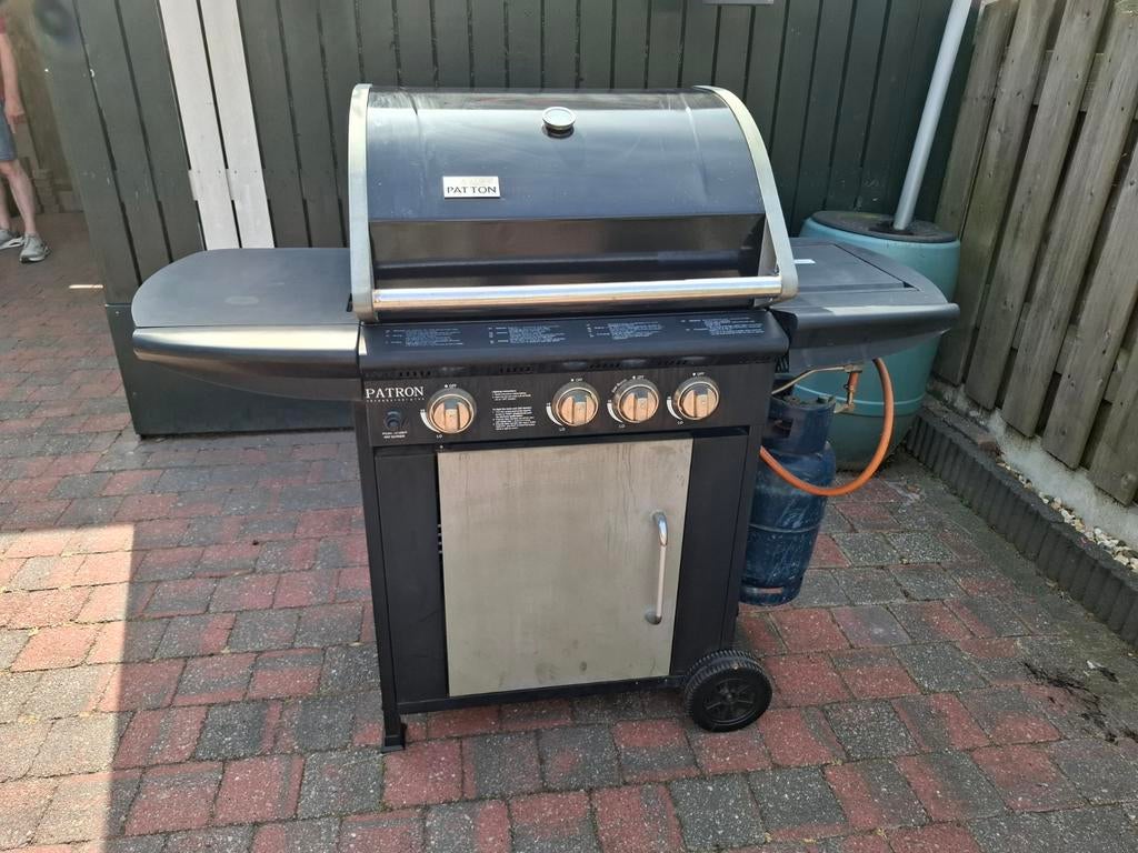 Patton gasbarbecue inclusief gasfles., Ophalen