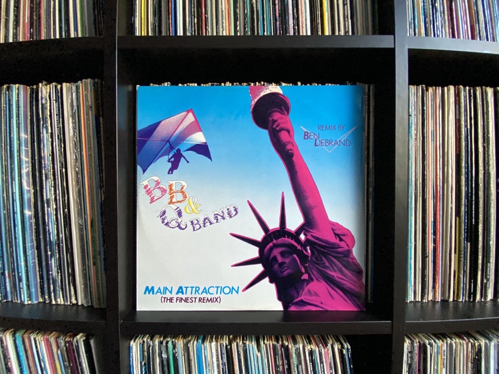 B.B.& Q Band-Main Attraction 12 Inch vinyl in goede staat, Gebruikt, 1980 - 1989, Ophalen of Verzenden, Disco