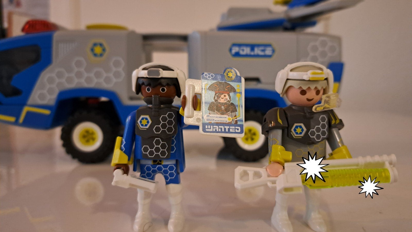 Playmobil space police car, Ophalen of Verzenden, Zo goed als nieuw