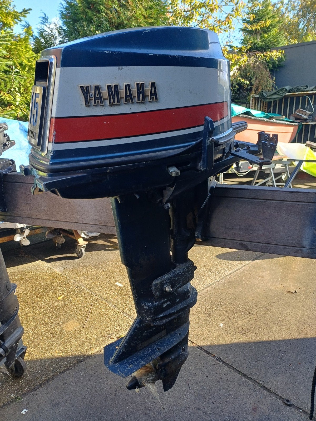 yamaha 15 pk 2 takt kortstaart, Ophalen, Gebruikt, Motor en Techniek, Zeilboot of Motorboot