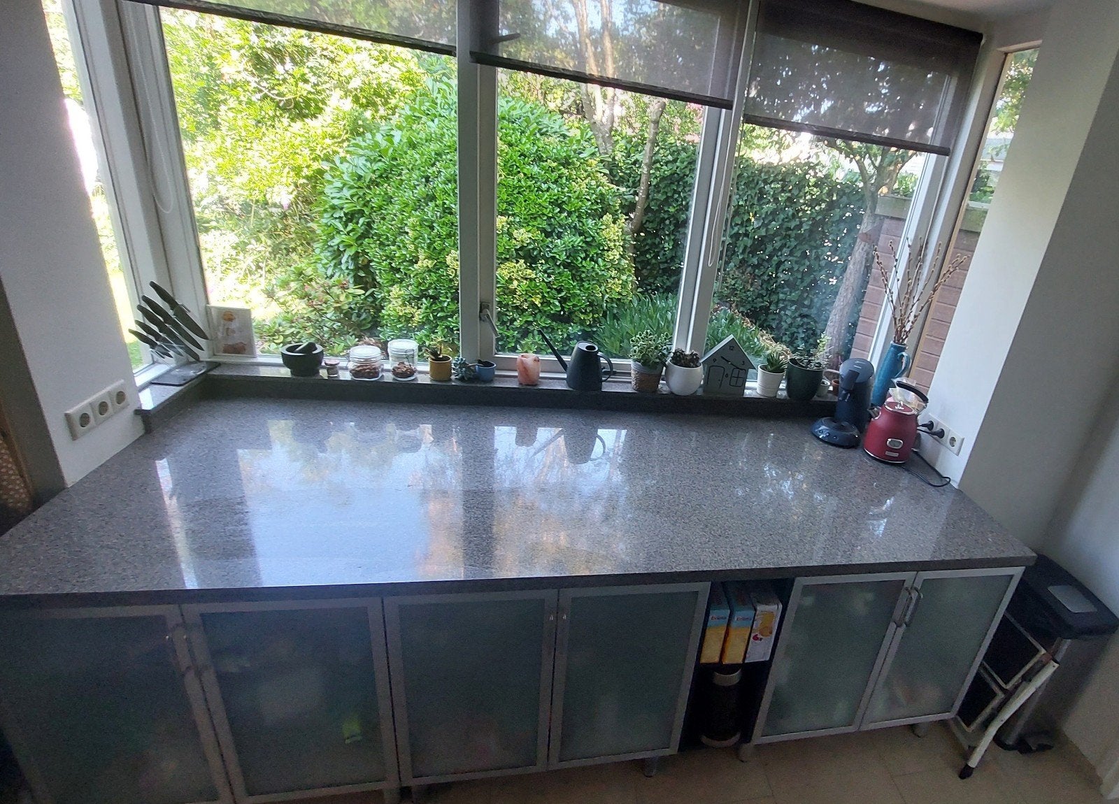 Grote keuken, Huis en Inrichting, Keuken | Complete keukens, Ophalen, Gebruikt, Graniet of Steen