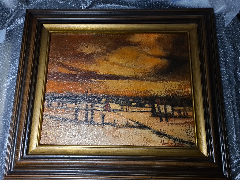 Verschillende Verbrugge schilderijen, Ophalen, Origineel werk, Landschap