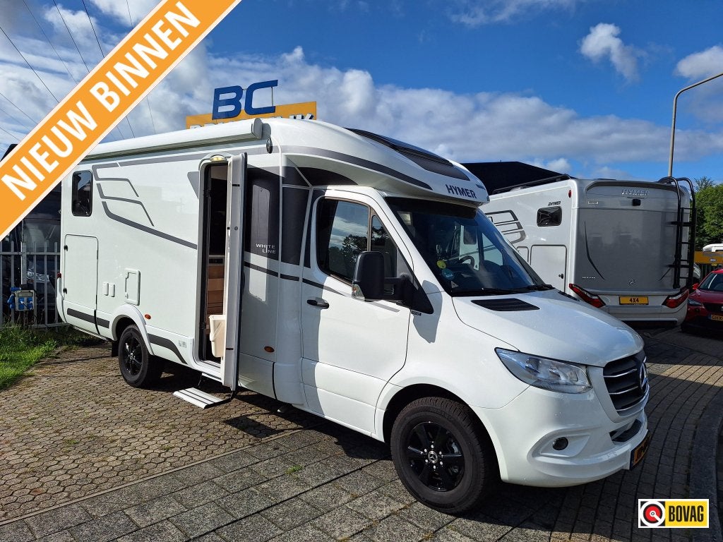 Hymer BMC-T WhiteLine 600 01-2026 1E EIG-NIEUWSTAAT 4683KM!, Caravans en Kamperen, Automaat, Ringverwarming, 7 tot 8 meter, Diesel