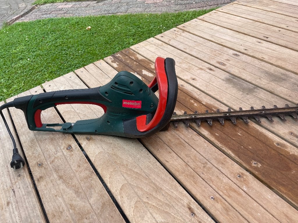 Metabo HS 8555 Heggenschaar - Elektrisch, Ophalen, Gebruikt, Elektrisch, Metabo