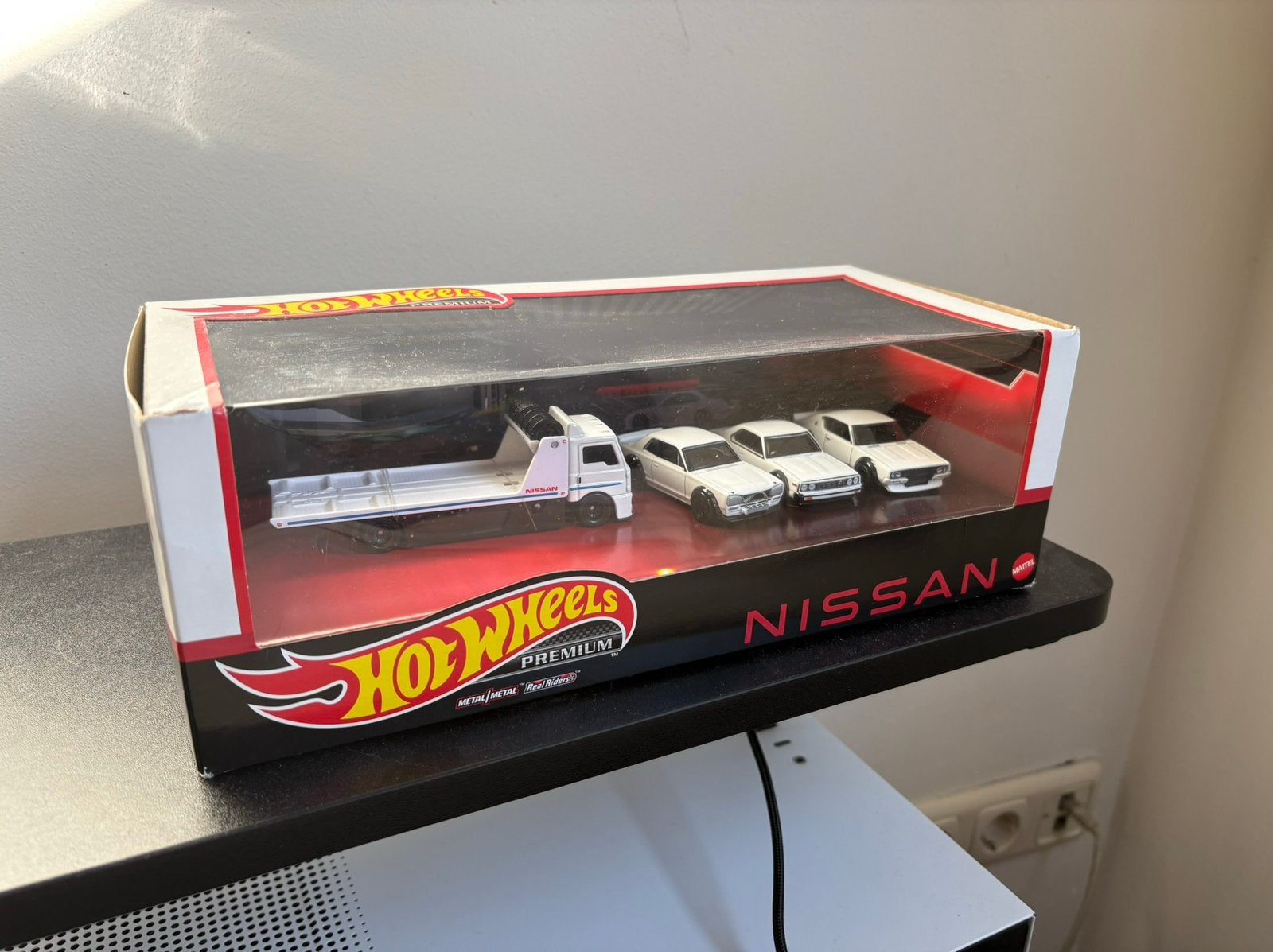 Hot Wheels Premium Diorama Nissan, Ophalen of Verzenden, Zo goed als nieuw, Auto