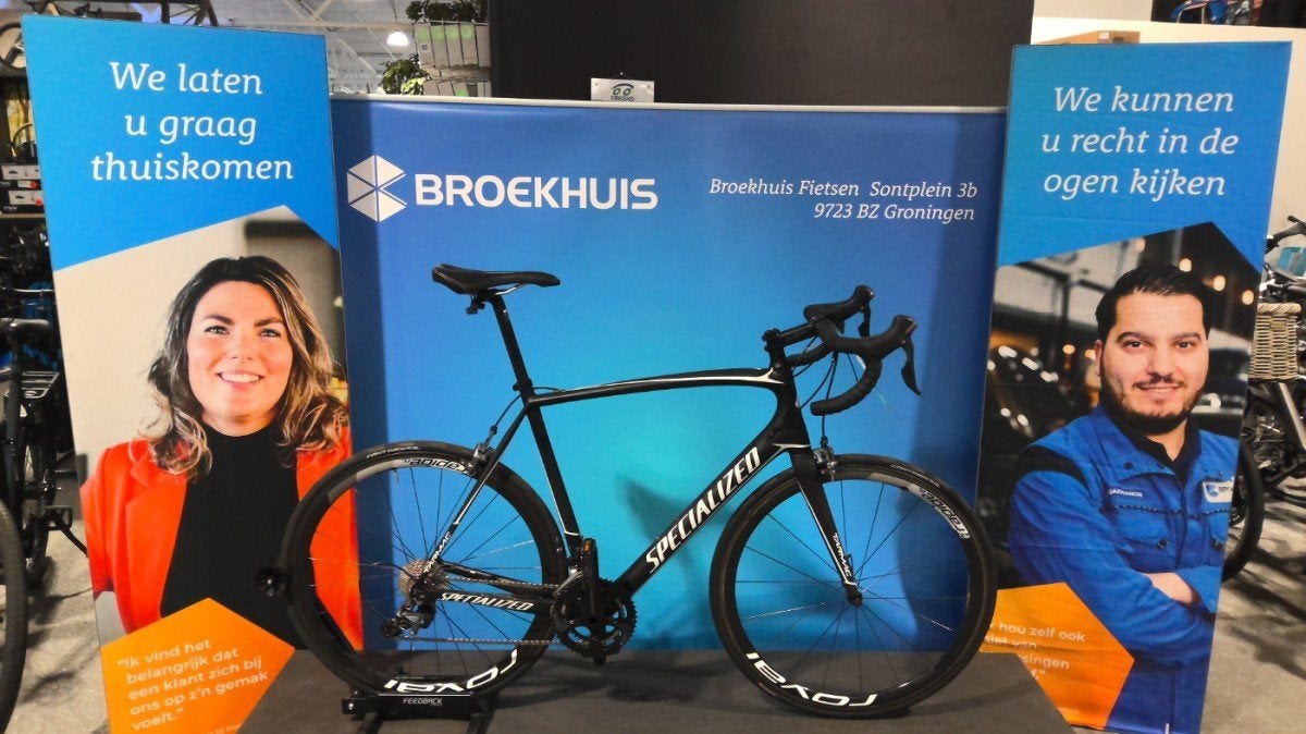 Specialized Tarmac zwart 61cm, Fietsen en Brommers, Fietsen | Racefietsen, Gebruikt, -, -, -