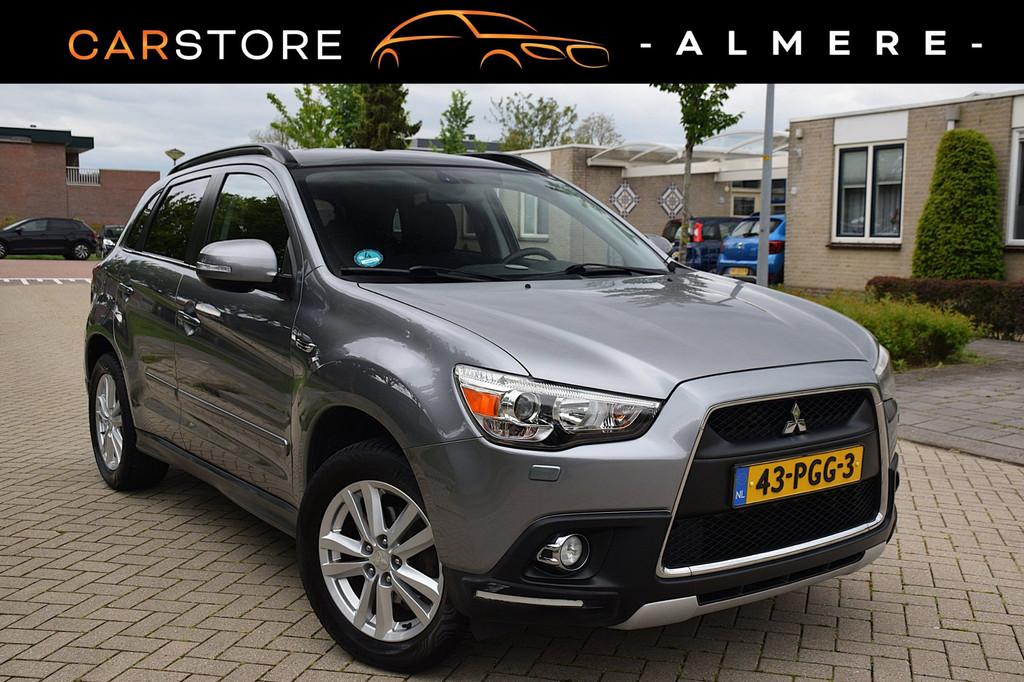 Mitsubishi ASX 1.6 Intense ClearTec*Airco*Cruise*Glasdak*Xen, Voorwielaandrijving, Euro 5, Stof, Gebruikt